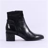 Regarde Le Ciel Taylor Stretch Cuff Boot - Black Leather